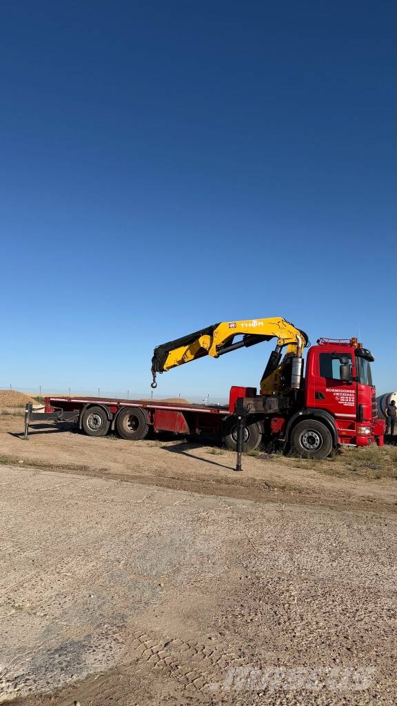 Scania R 124 GB 420 Camiones grúa