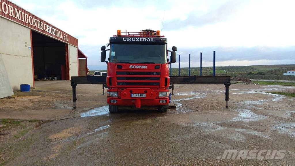 Scania R 124 GB 420 Camiones grúa