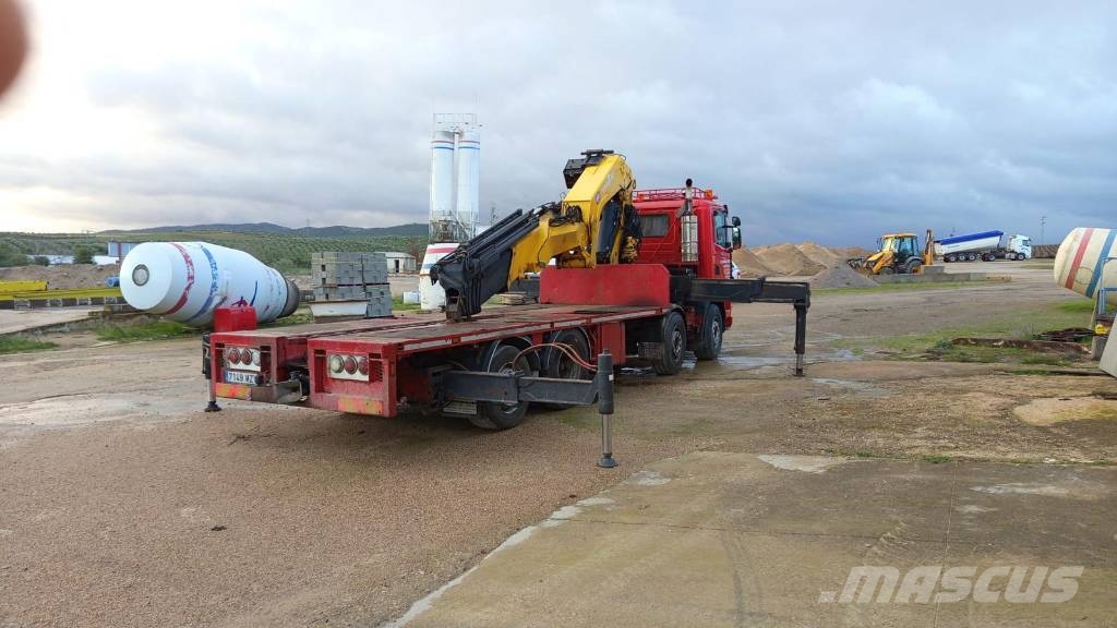 Scania R 124 GB 420 Camiones grúa