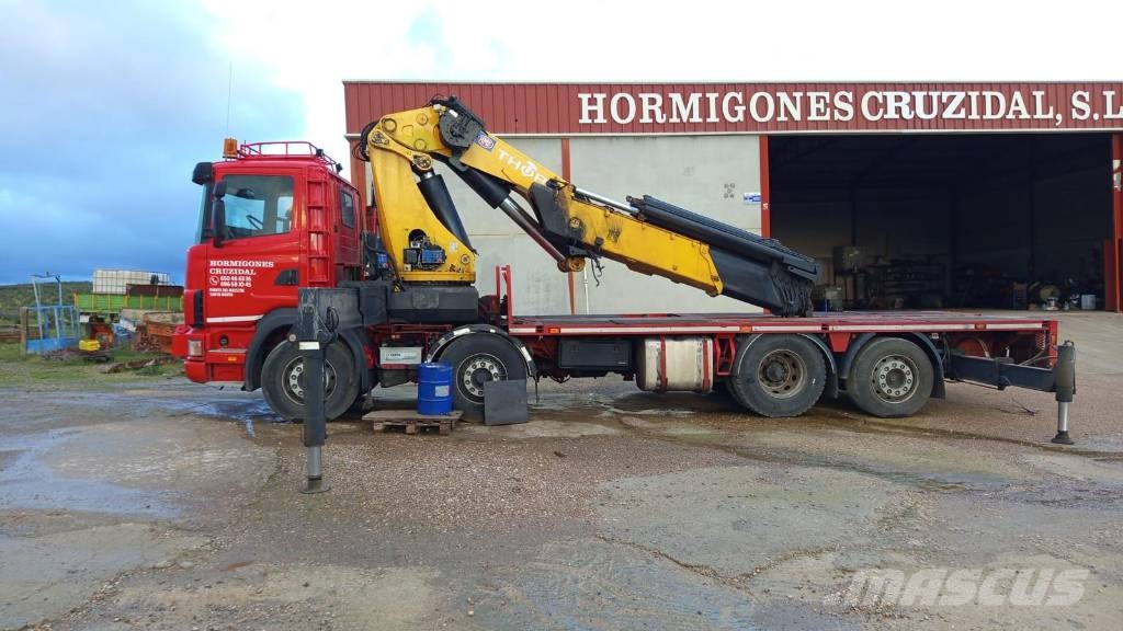 Scania R 124 GB 420 Camiones grúa