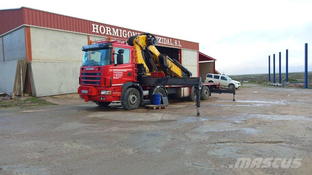 Scania R 124 GB 420 Camiones grúa