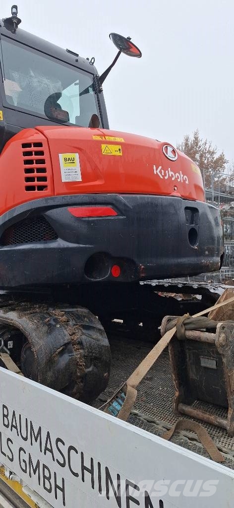 Kubota Kompaktbagger KX 080-4 V alpha Roomikekskavaatorid
