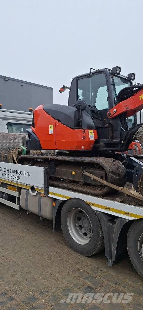 Kubota Kompaktbagger KX 080-4 V alpha Roomikekskavaatorid