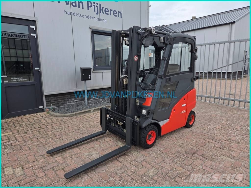 Linde H18D-01 diesel triplex4.6m+shift+4xhydraulic+cabin Chariots diesel