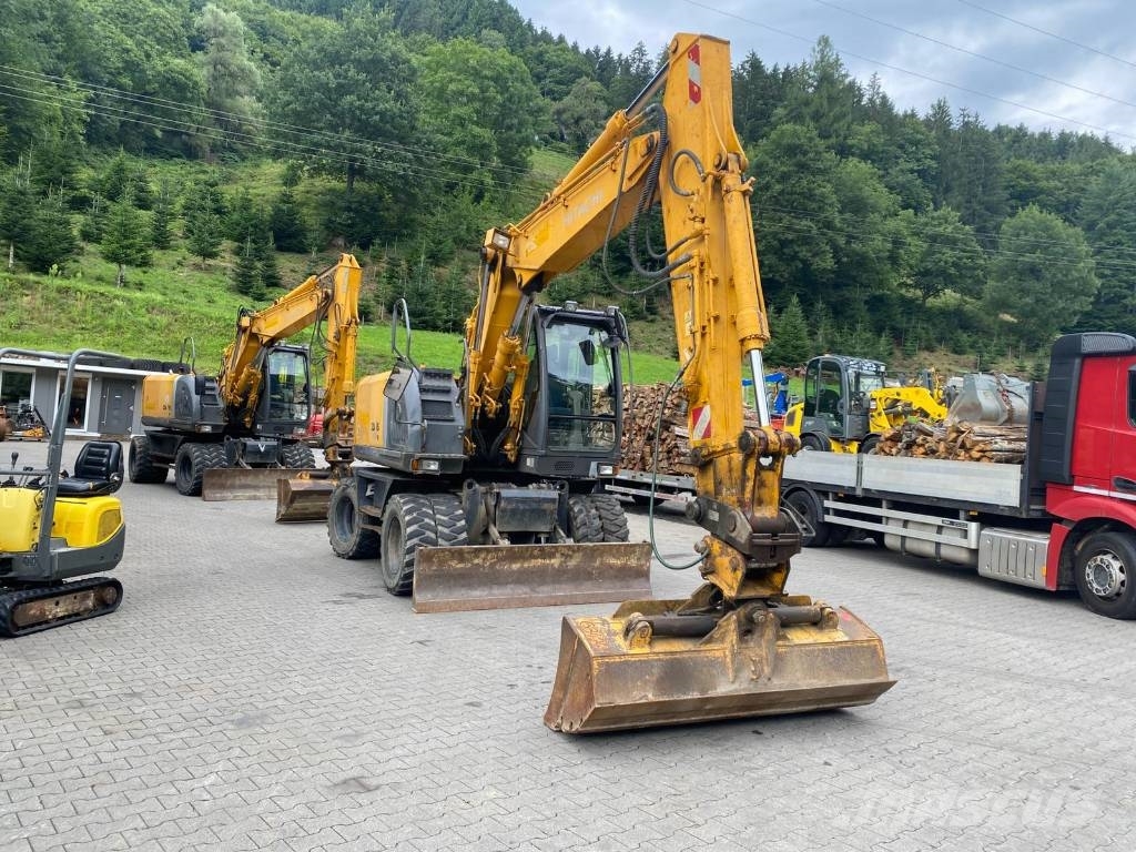Hitachi ZX 140 W-3, 2010, Germany - Used wheeled excavators