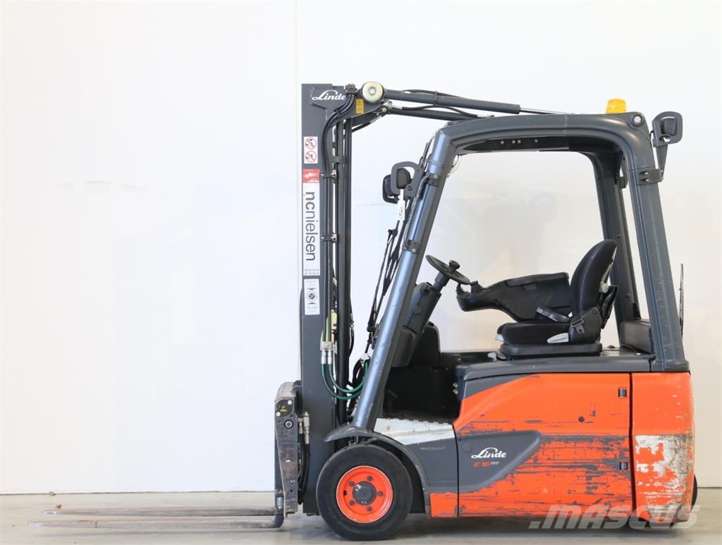 Linde E16 EVO/386-02 شاحنات ذات رافعات شوكية تعمل بالكهرباء