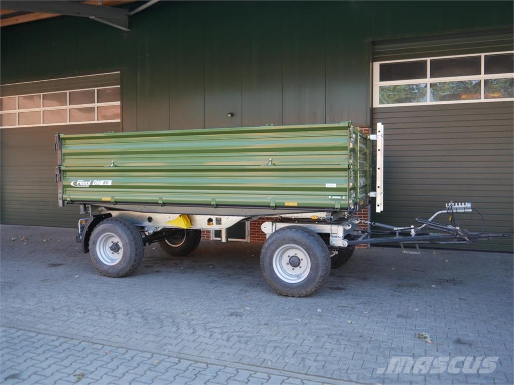 Fliegl DK 80 neuwertig Bañera