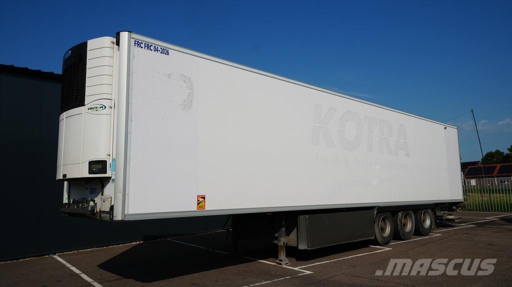 Lamberet 3 Axle frigo trailer Carrier Vector 1950 Bi-Temp Semirremolques isotermos/frigoríficos