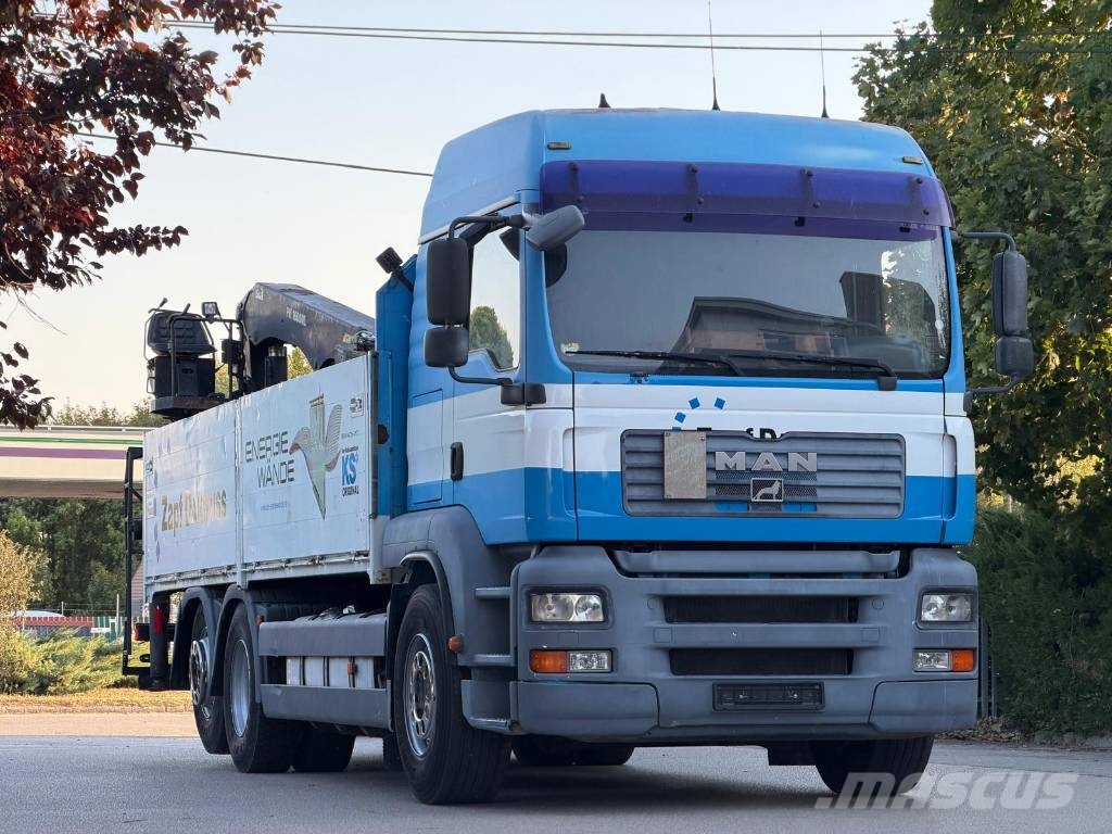 MAN TGA D20 Palfinger PK16000 Kamioni sa otvorenim sandukom