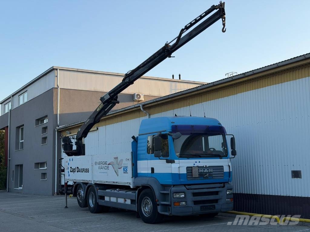 MAN TGA D20 Palfinger PK16000 Kamioni sa otvorenim sandukom