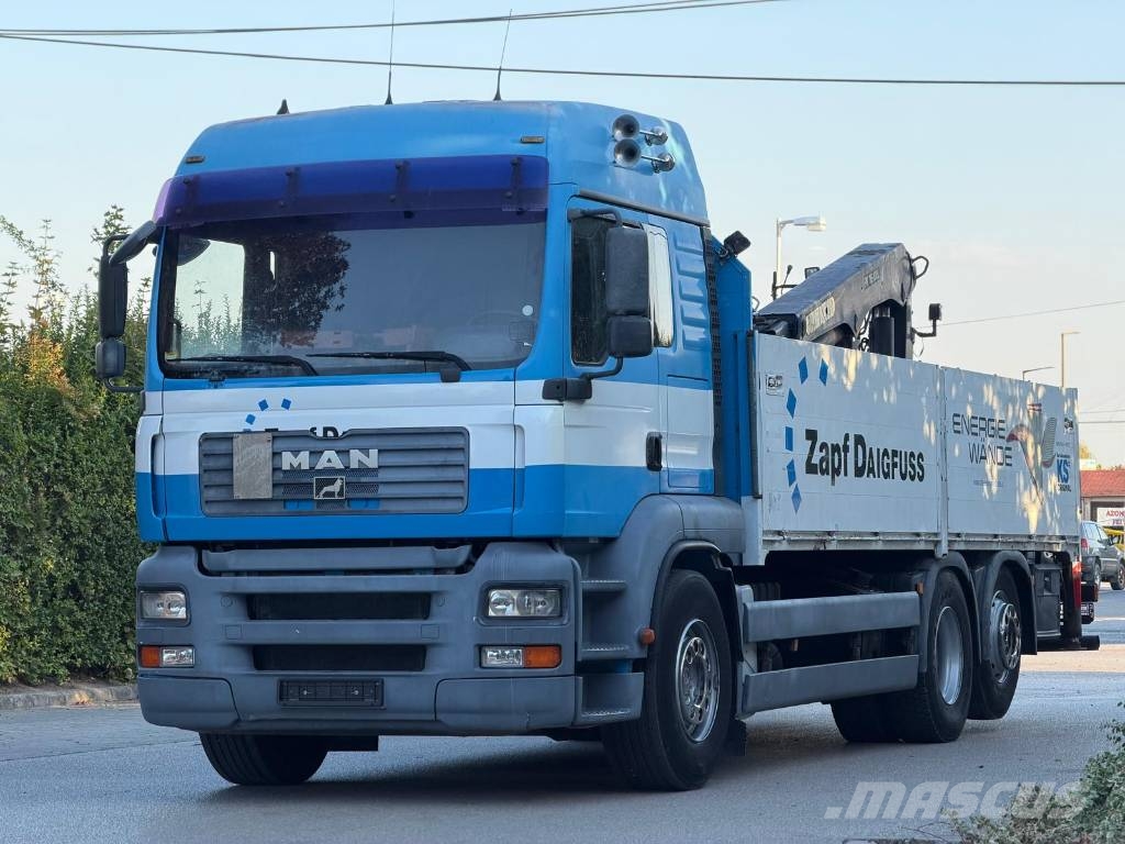 MAN TGA D20 Palfinger PK16000 Kamioni sa otvorenim sandukom
