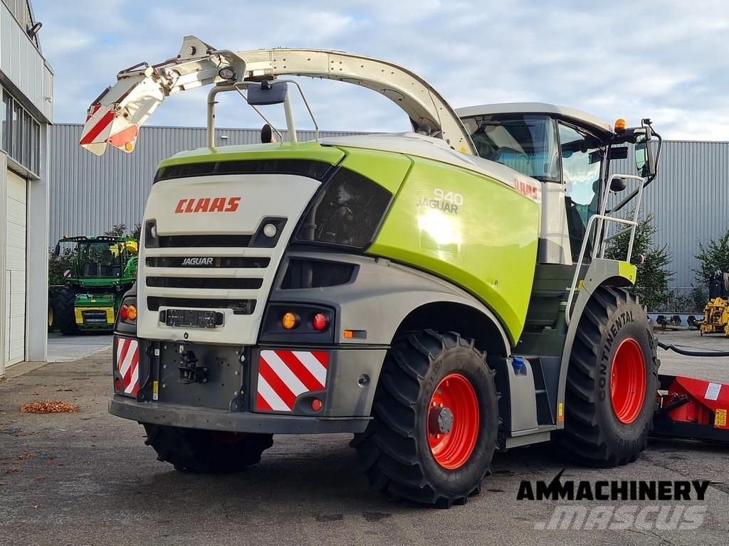 CLAAS Jaguar 940 498 including Kemper 360 Plus 牧草收穫機