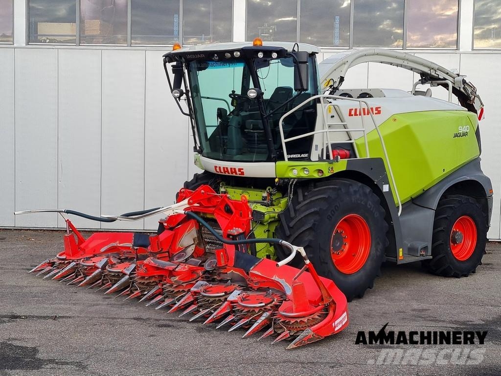CLAAS Jaguar 940 498 including Kemper 360 Plus 牧草收穫機