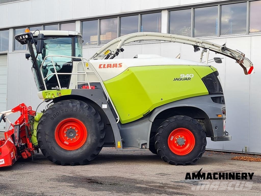 CLAAS Jaguar 940 498 including Kemper 360 Plus 牧草收穫機