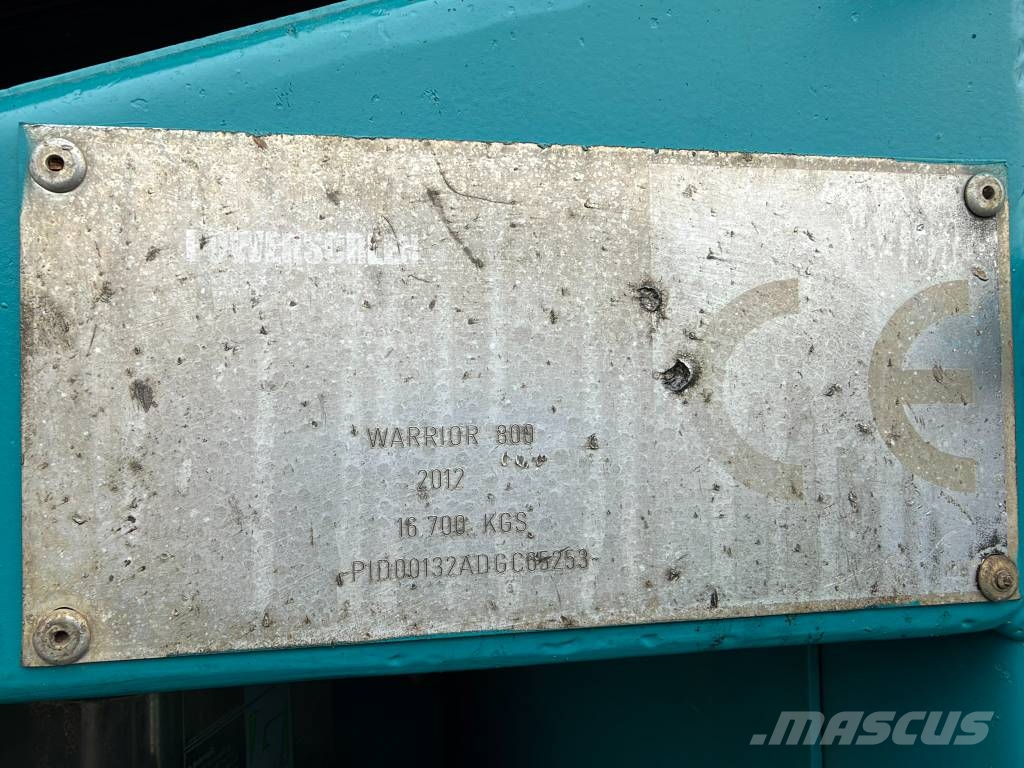 PowerScreen Warrior 800 Mobiiliseulat