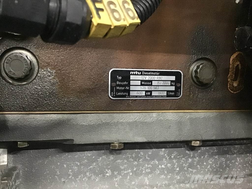 MTU 12V2000 R80 NEW Motoren