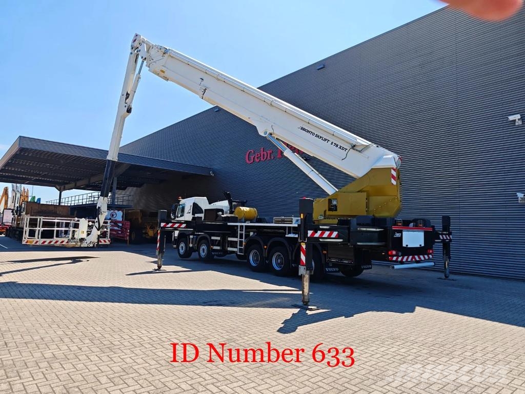 Volvo FMX 500 10x4 Bronto Skylift S78XDT Auto korvtõstukid