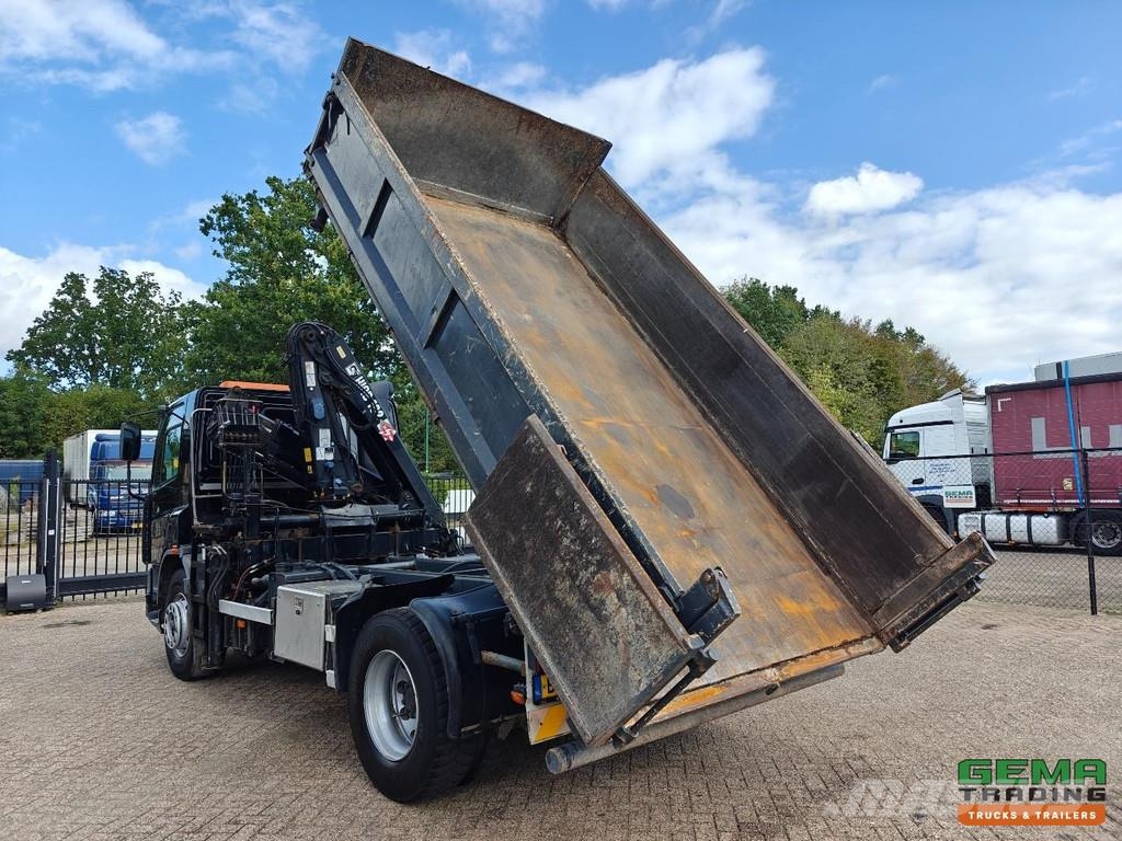 DAF CF75.250 4x2 Day Cab Euro3 - 2-Sided Tipper + Hiab Camiones bañeras basculantes o volquetes