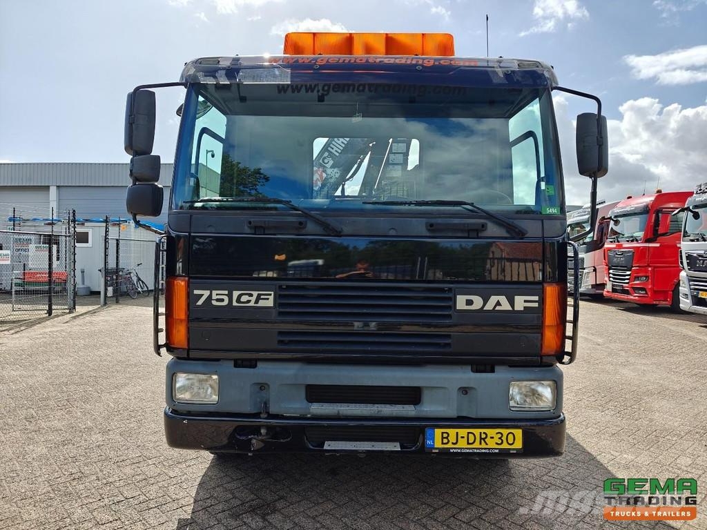 DAF CF75.250 4x2 Day Cab Euro3 - 2-Sided Tipper + Hiab Camiones bañeras basculantes o volquetes