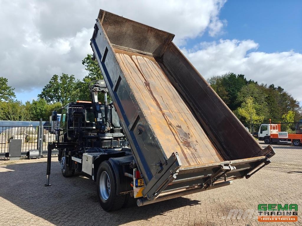 DAF CF75.250 4x2 Day Cab Euro3 - 2-Sided Tipper + Hiab Camiones bañeras basculantes o volquetes
