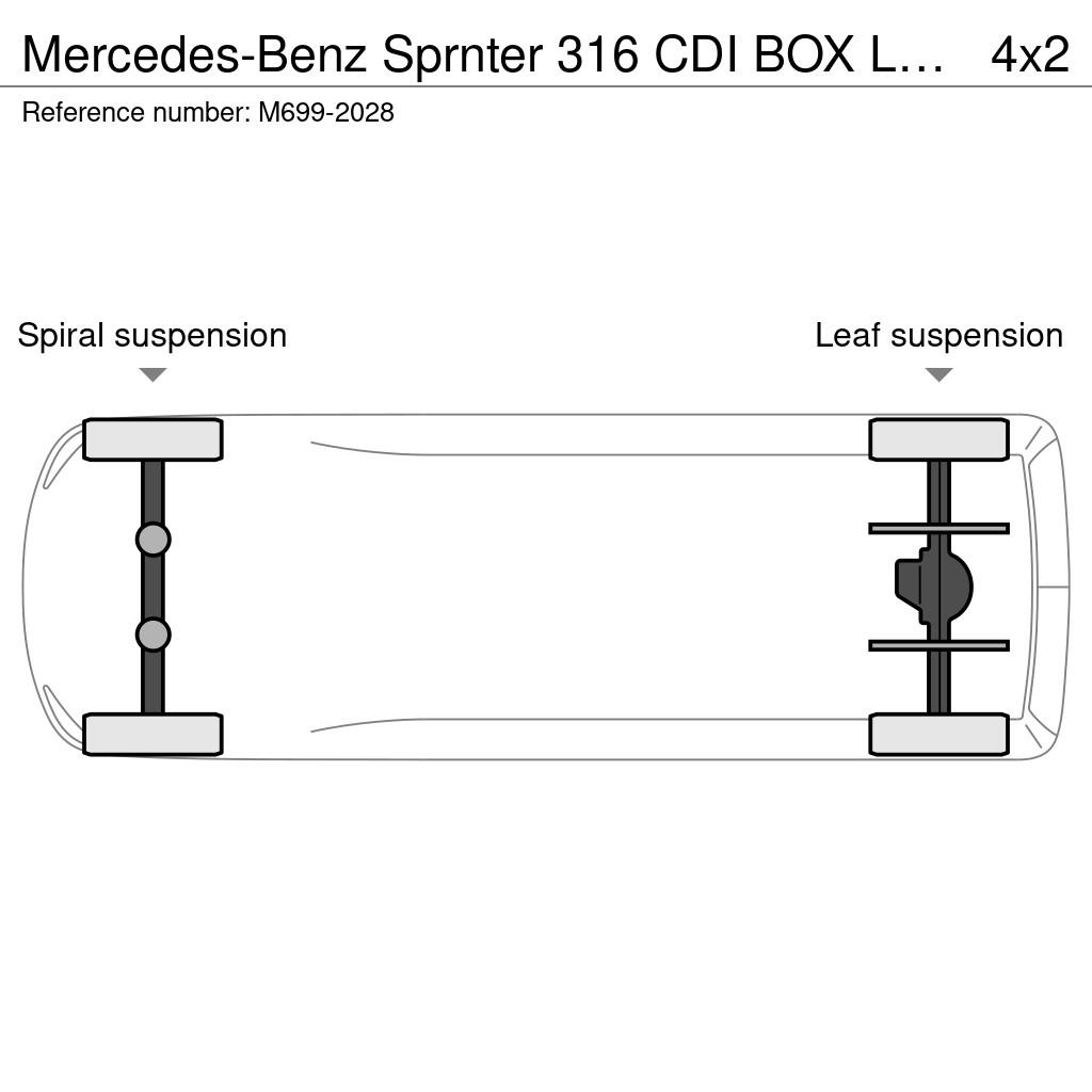 Mercedes-Benz Sprnter 316 CDI BOX L=4286 mm Citi