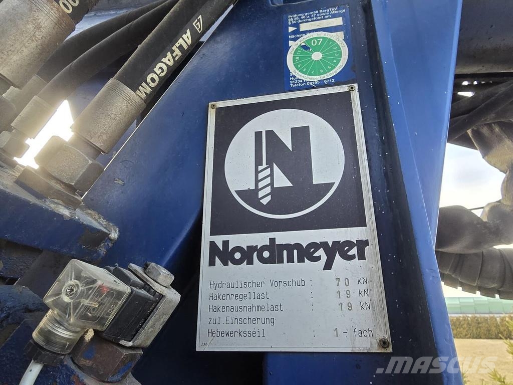 Nordmeyer DSB 2/7 Velké vrtací stroje