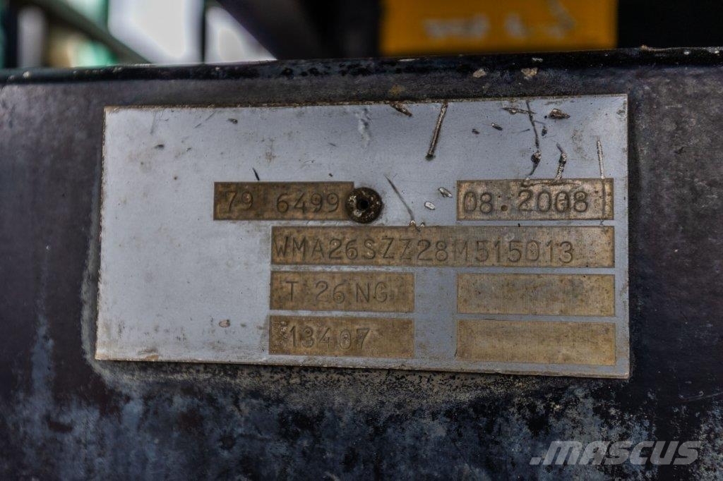 MAN TGS 33.360 BB+BIBENNE+BAE Savivarčių priekabų vilkikai