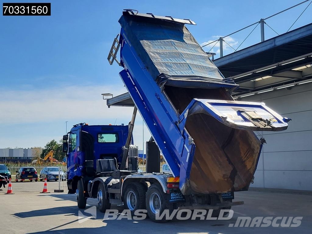 Renault C 480 C 8X4 16m3 Meiller tipper Full Steel suspens Bañeras basculantes usadas