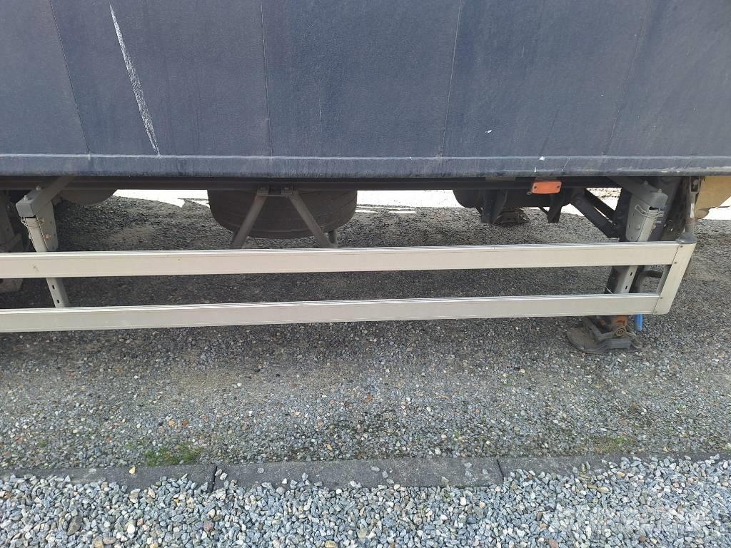 KLC 4 akslet walking floor trailer med fast tag Walking floor semi-trailers