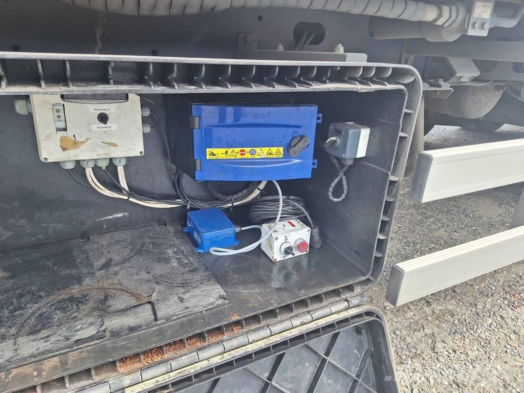 KLC 4 akslet walking floor trailer med fast tag Walking floor semi-trailers