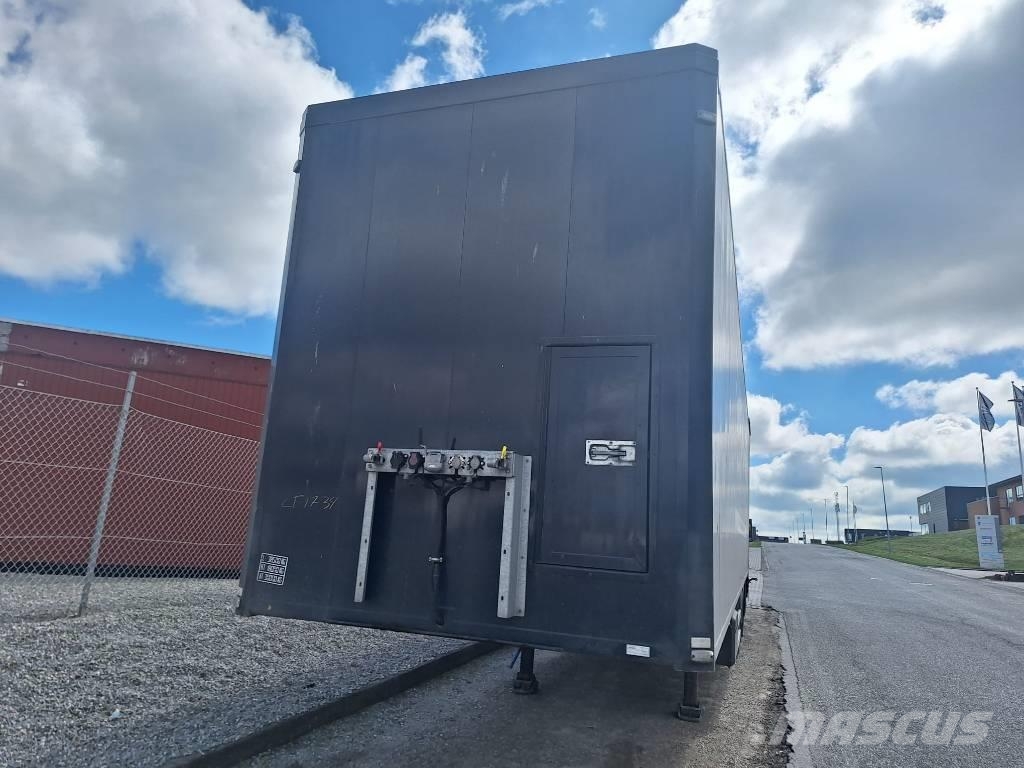 KLC 4 akslet walking floor trailer med fast tag Walking floor semi-trailers