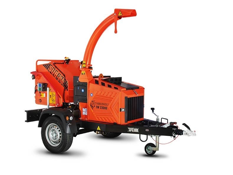 Timberwolf TW230HB 37hk Bensin Flishugg Koksnes šķeldotāji