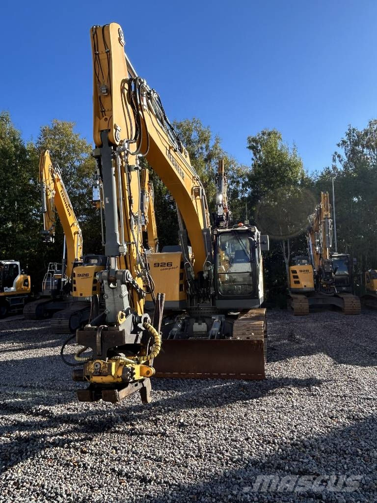 Liebherr R 926 Compact Litronic Kāpurķēžu ekskavatori
