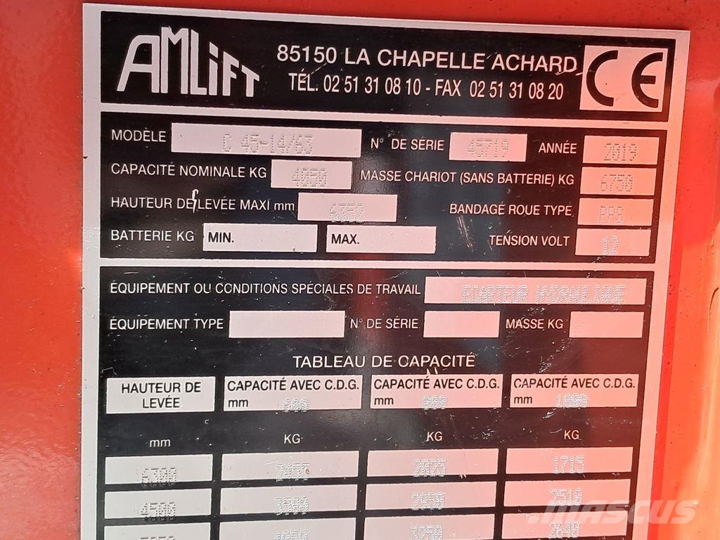Amlift C4500-14/63 Seitenstapler