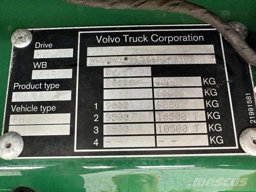 Volvo FH 500 6X4 TREKKER/TRACTOR/SZM EURO 6 HYDRAULIC Tractor Units