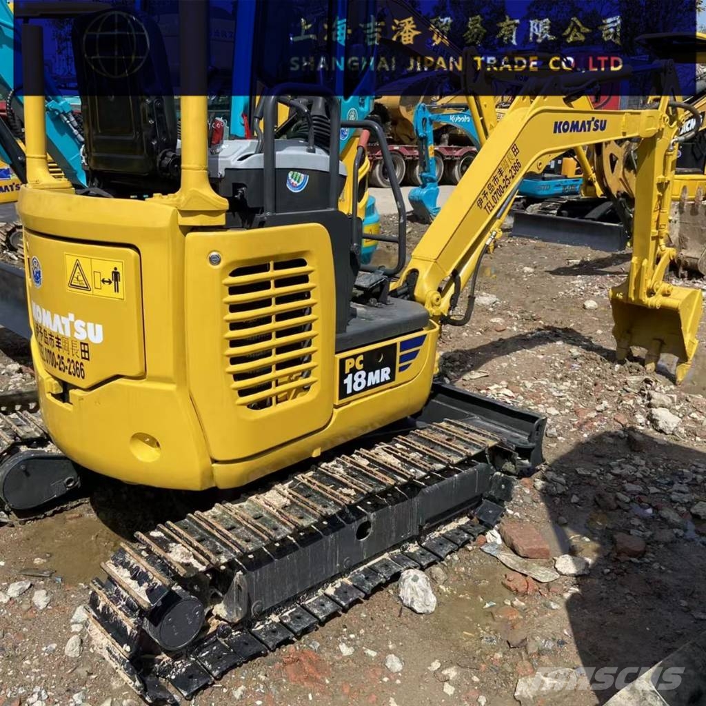Komatsu PC 18 MR حفارات زحافة