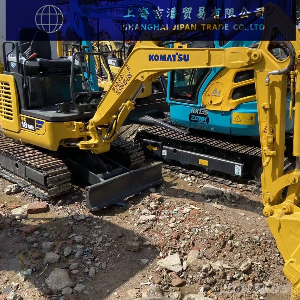 Komatsu PC 18 MR حفارات زحافة