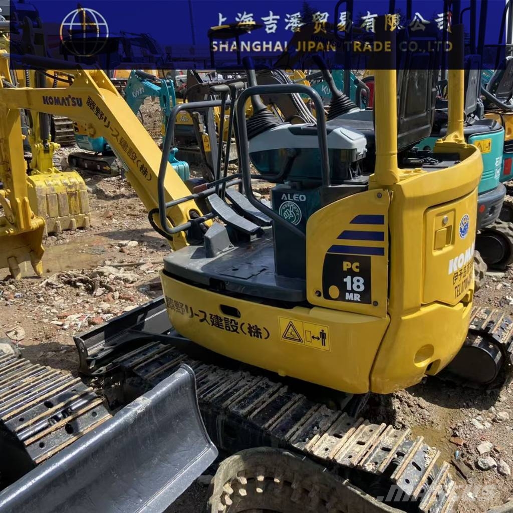Komatsu PC 18 MR حفارات زحافة