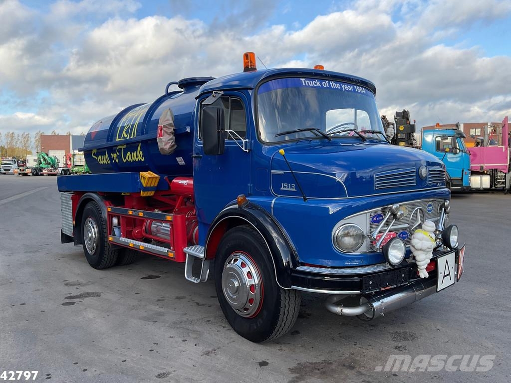 Mercedes-Benz 1413 Saugaufbau Oldtimer Just 93.814 km! Paine-/imuautot