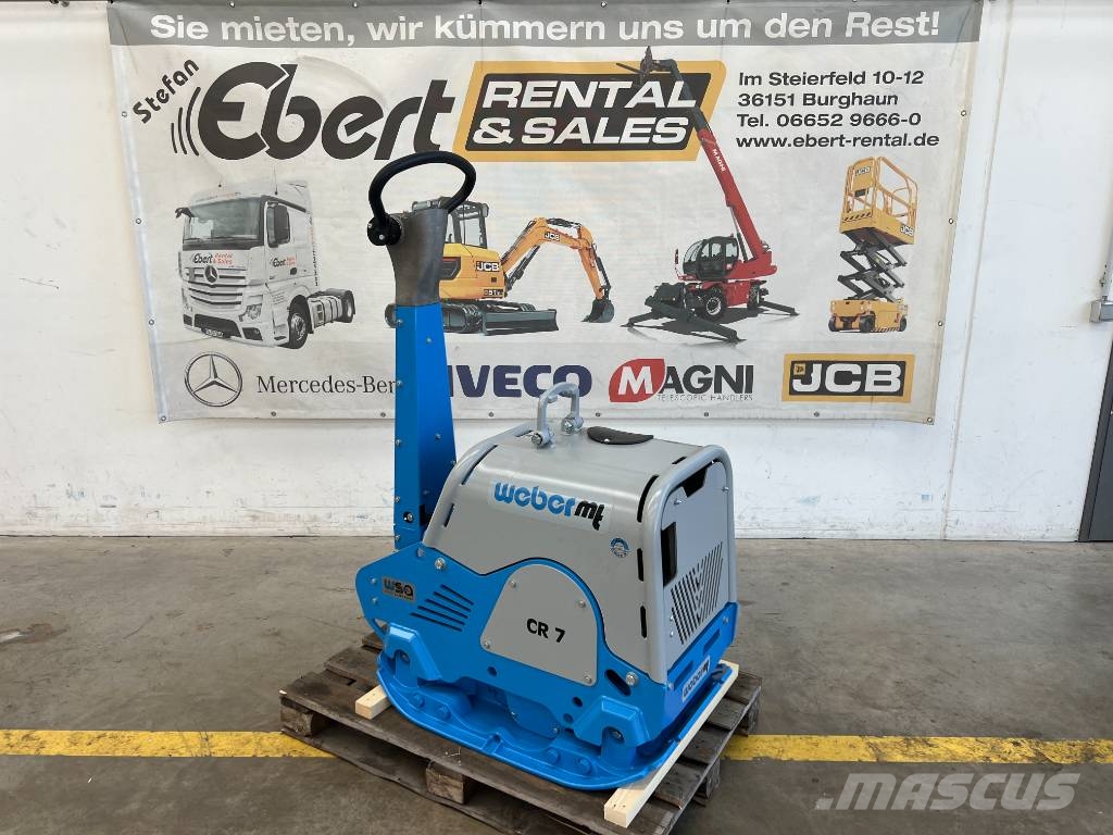 Weber CR 7 WSA Rüttelplatte / Hatz-Diesel / 484 kg / NEU Placas compactadoras