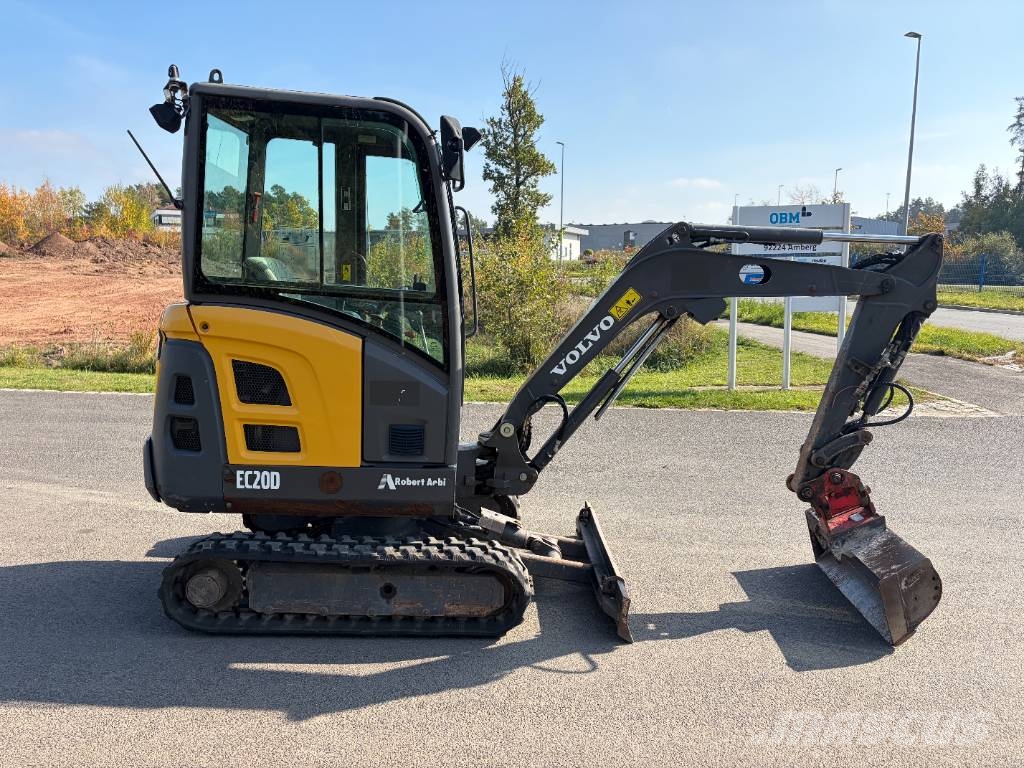 Volvo EC20D Mini bagri <7t