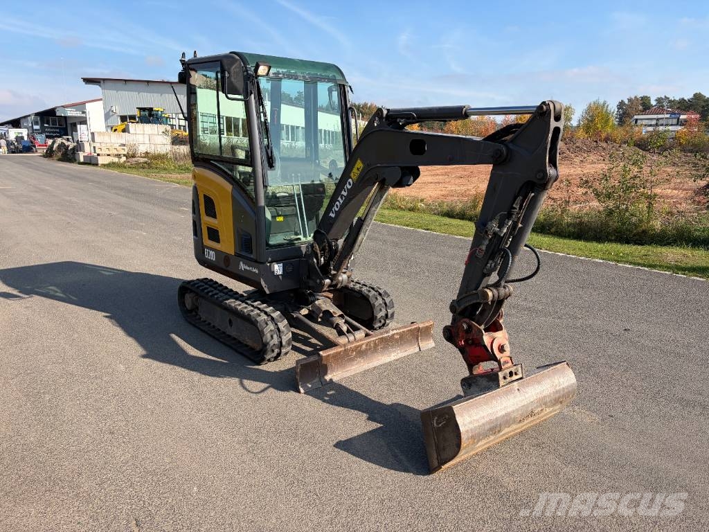 Volvo EC20D Mini bagri <7t