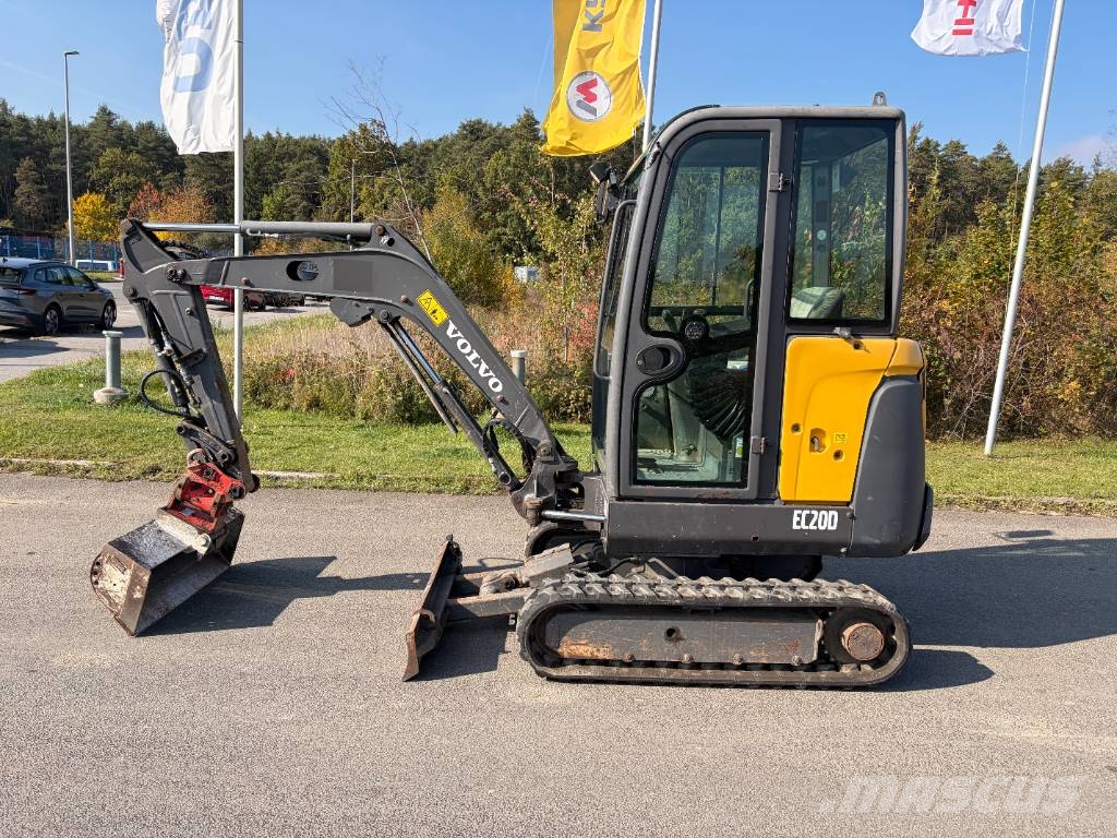 Volvo EC20D Mini bagri <7t