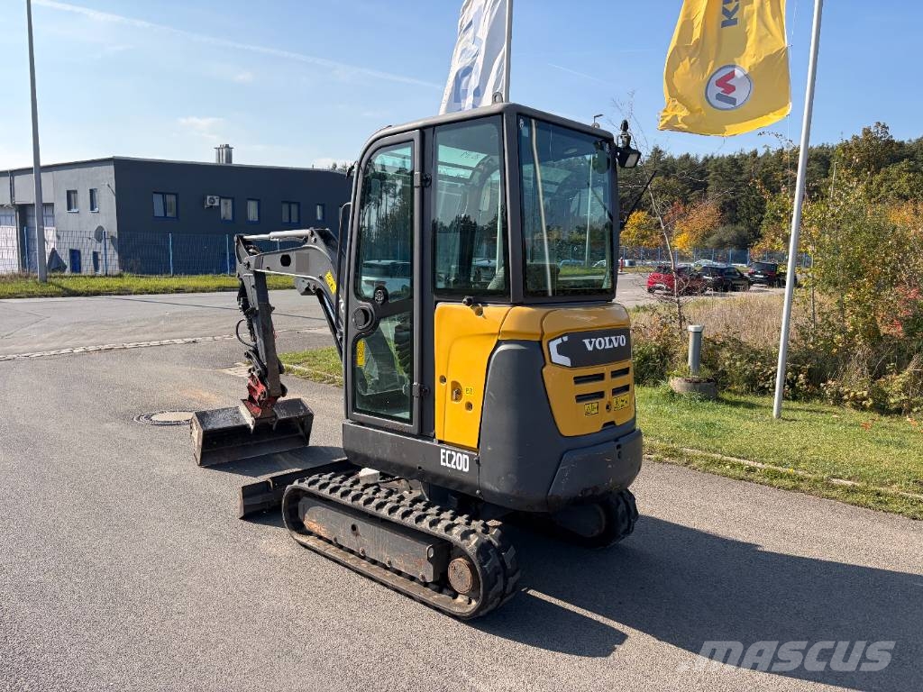Volvo EC20D Mini bagri <7t