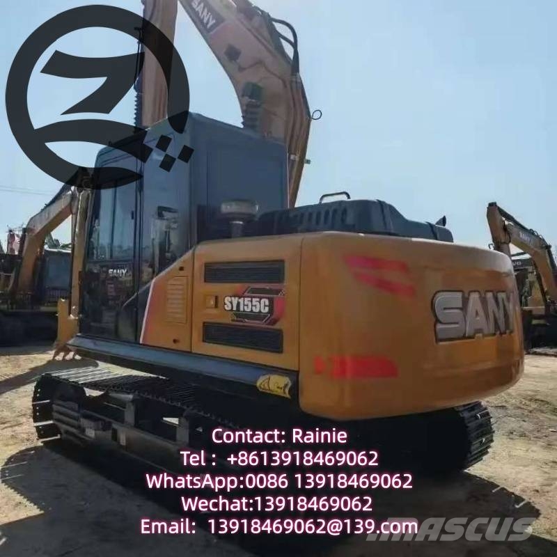 Sany SY 155 C حفارات زحافة