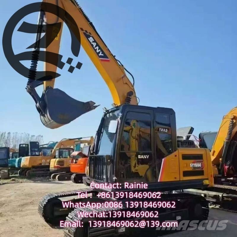 Sany SY 155 C حفارات زحافة