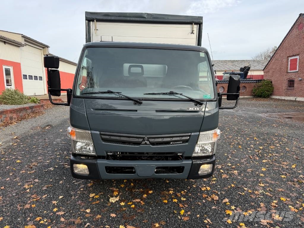 Mitsubishi Fuso Canter 7C15 شاحنات بغطاء جانبي
