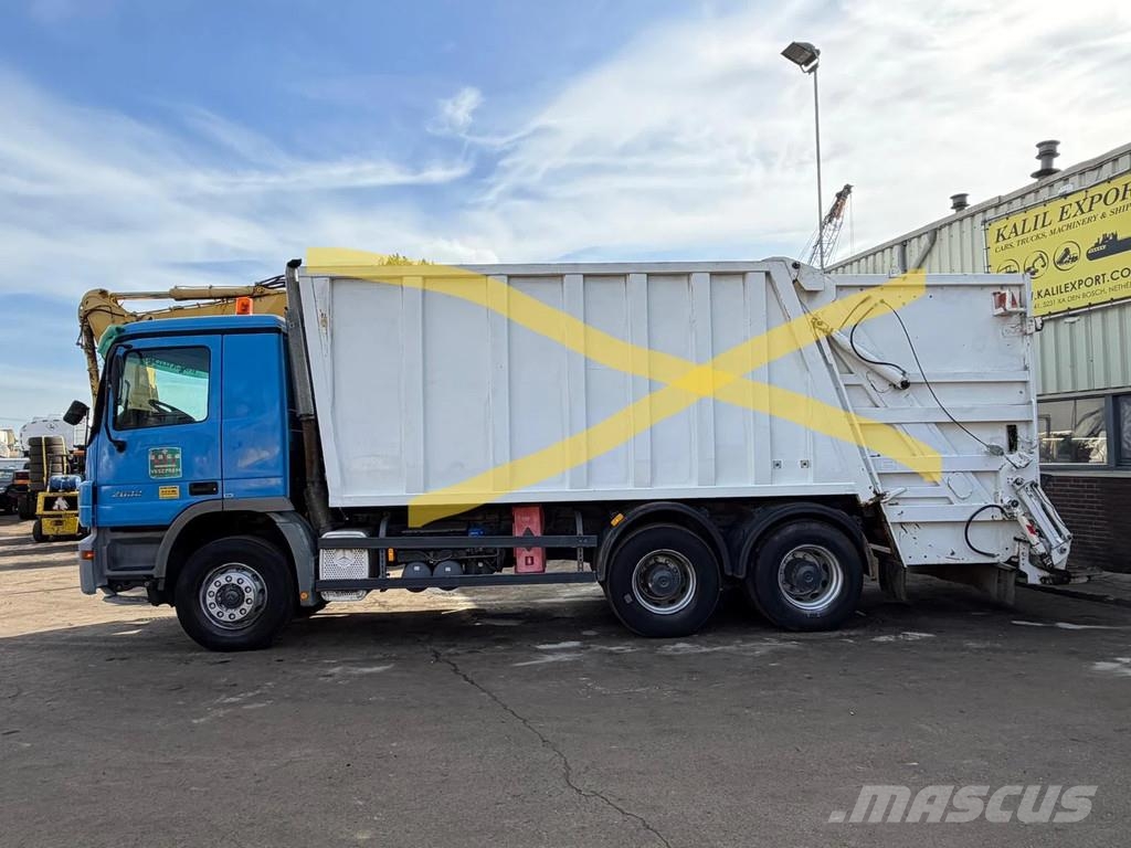 Mercedes-Benz Actros 2632 Chassis Cabine - 6x4 - V6 - Full Steel Šasija ar kabīni