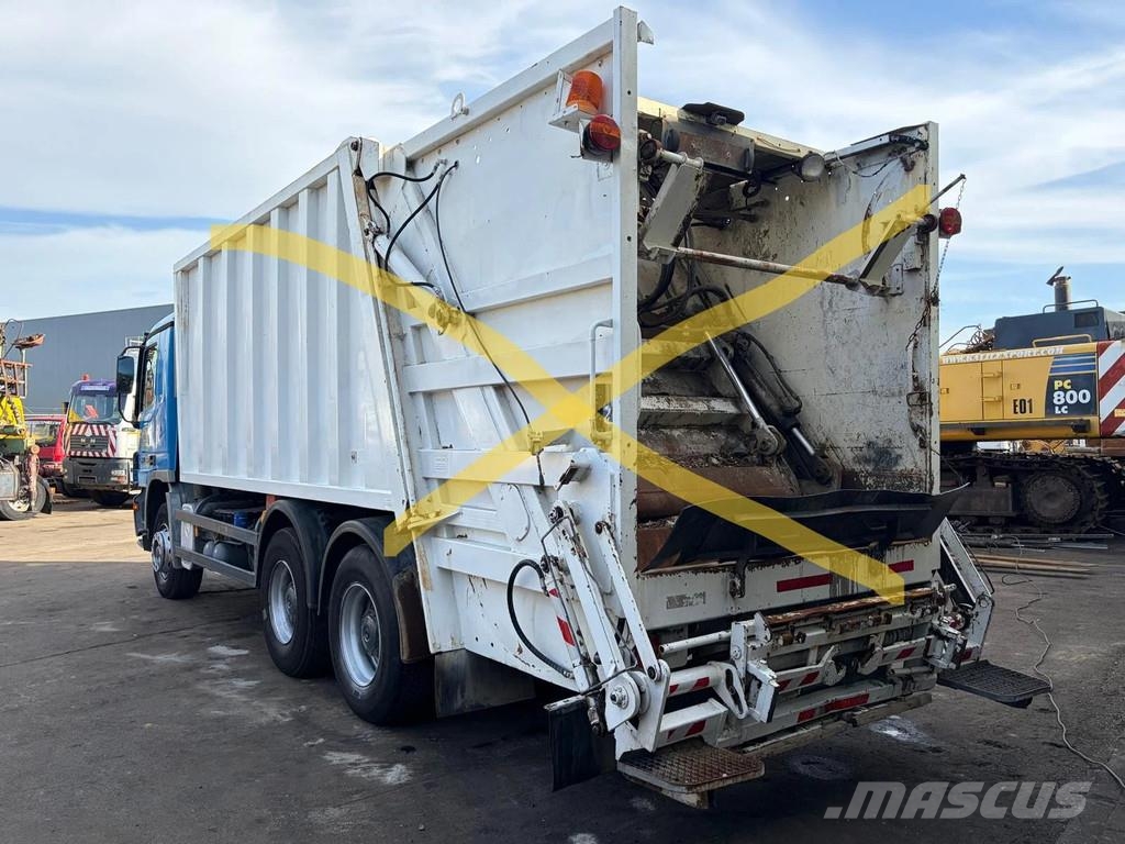 Mercedes-Benz Actros 2632 Chassis Cabine - 6x4 - V6 - Full Steel Šasija ar kabīni