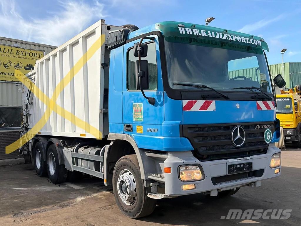 Mercedes-Benz Actros 2632 Chassis Cabine - 6x4 - V6 - Full Steel Šasija ar kabīni